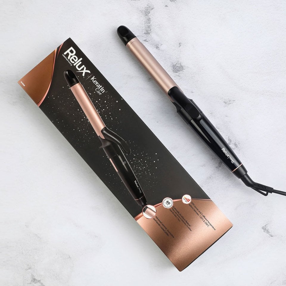 Relux RC9525 Keratincare 25 mm Keratin Korumalı Saç Maşası