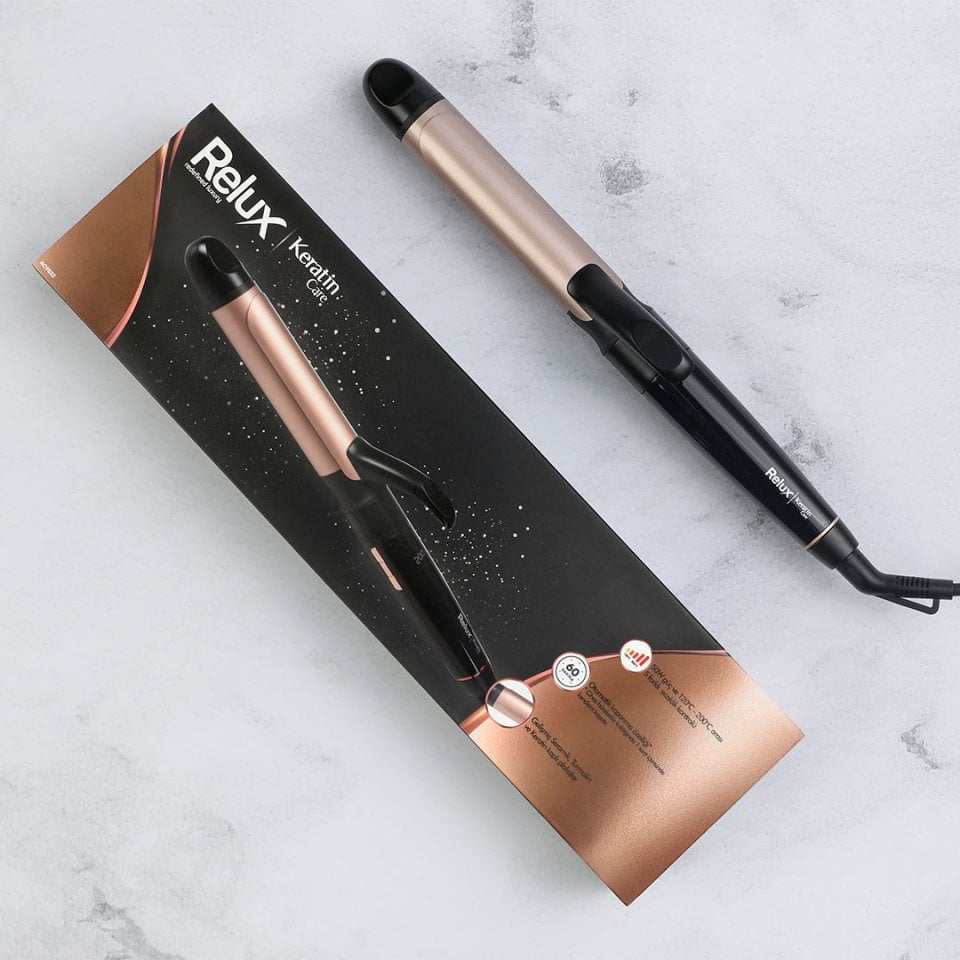 Relux RC9532 Keratincare 32 mm Keratin Korumalı Saç Maşası