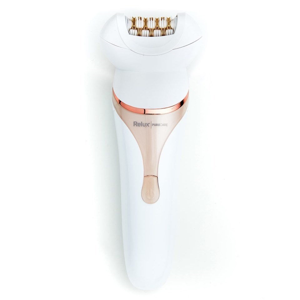 Relux REP9542 Pure Care Kablolu Kablosuz 4’ü 1 Arada Başlıklı Islak Kuru Epilatör