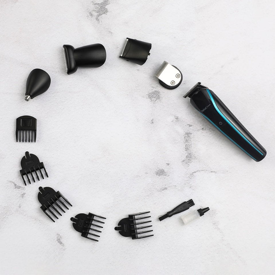 Relux RPG6500 Groom 12 In 1 Yıkanabilir Başlıklı Erkek Bakım Kiti