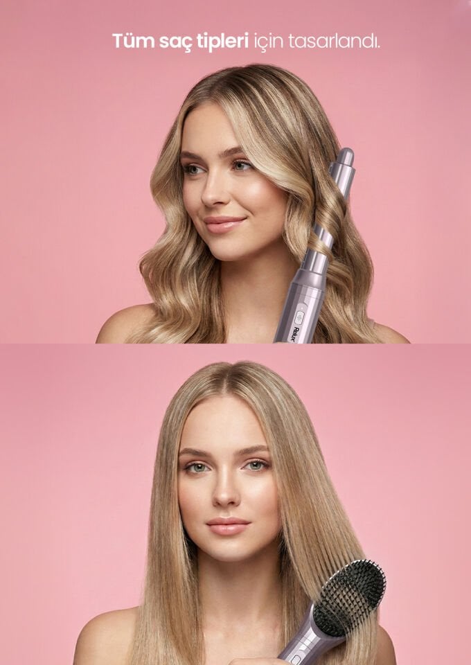 Relux RMS9200P aeroflex BLDC 7in1 Saç Şekillendirici Set