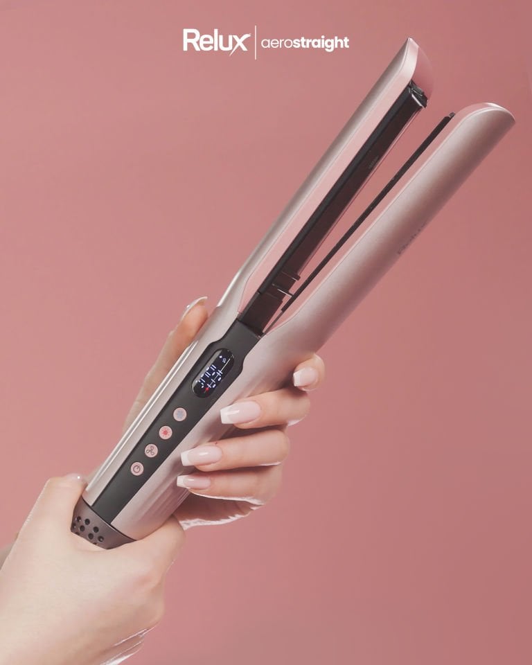 Relux RHS9000P aerostraight Hava Üflemeli Saç Düzleştirici