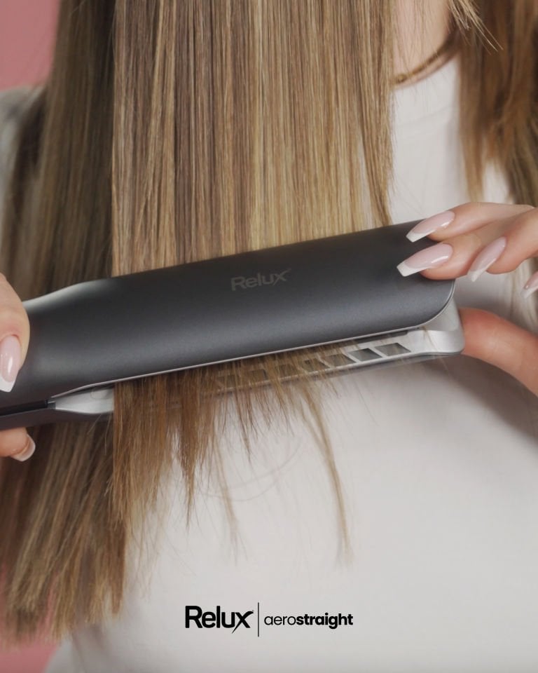 Relux RHS9000B aerostraight Hava Üflemeli Saç Düzleştirici